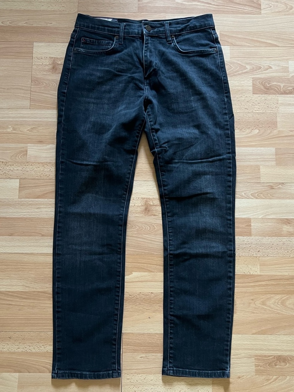 Marine Layer Men's Straight Black Jeans